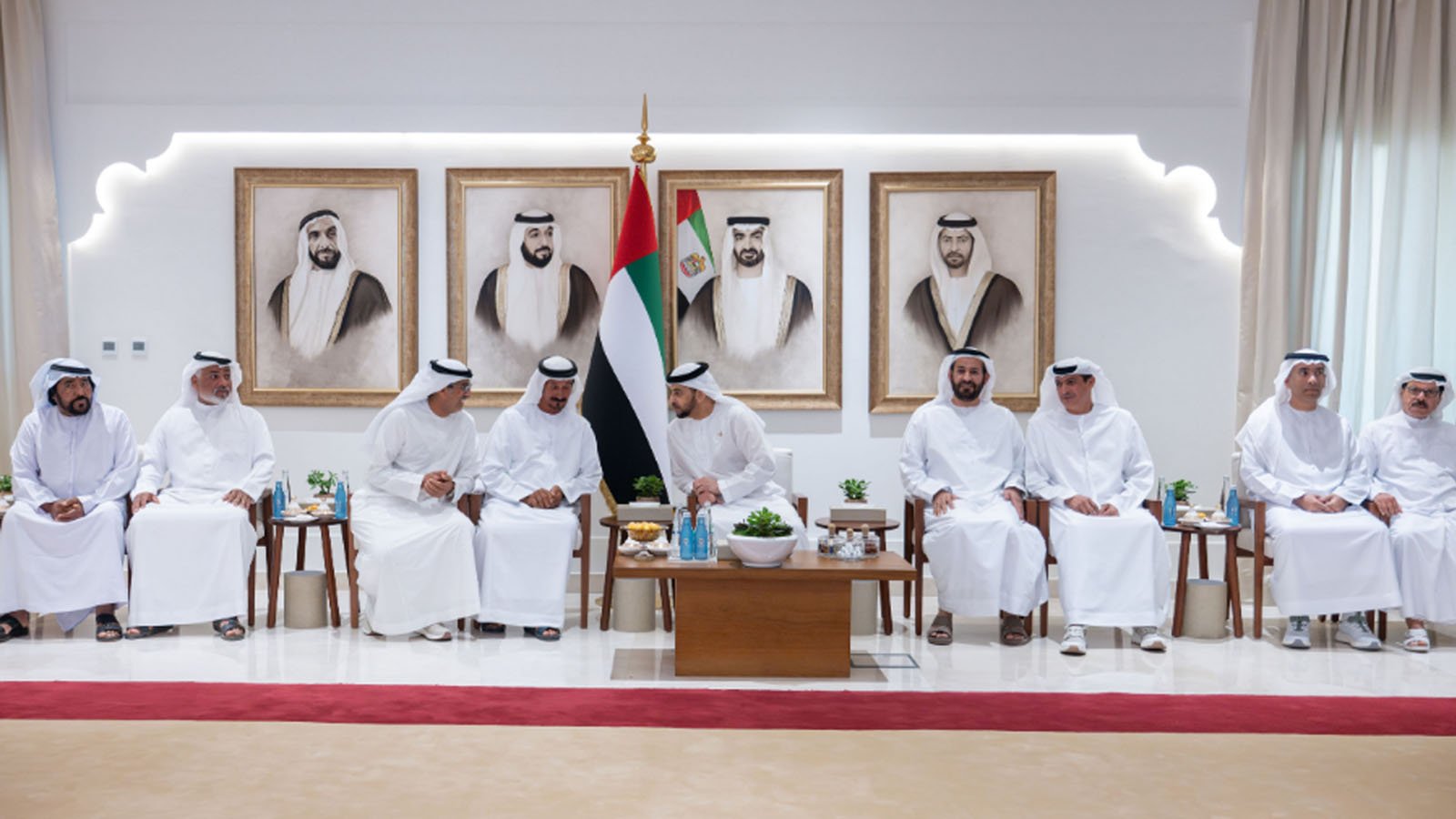 Hamdan bin Zayed visits Dalma Island, meets UAE citizens